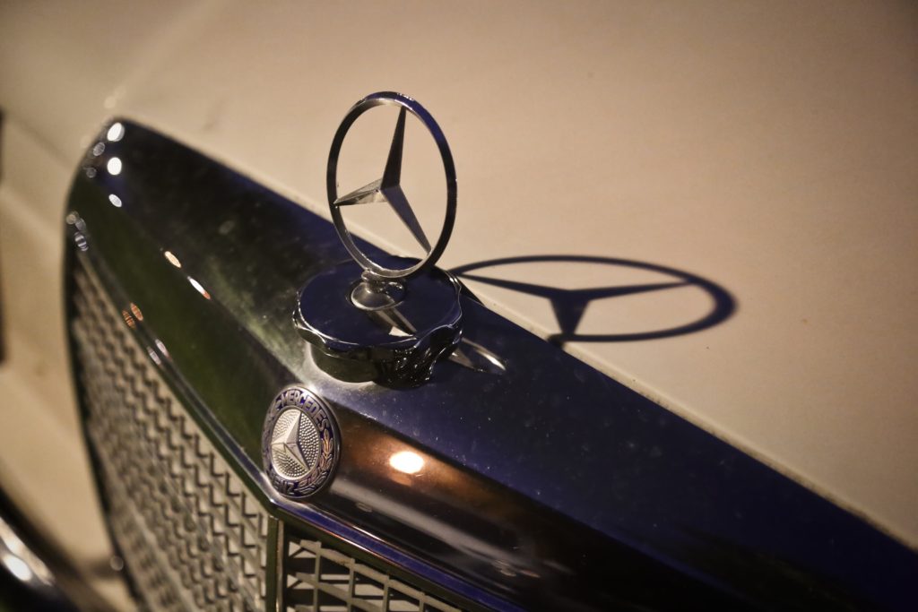 Mercedes Benz grill on blog post about How Small Business Protect Their Brand